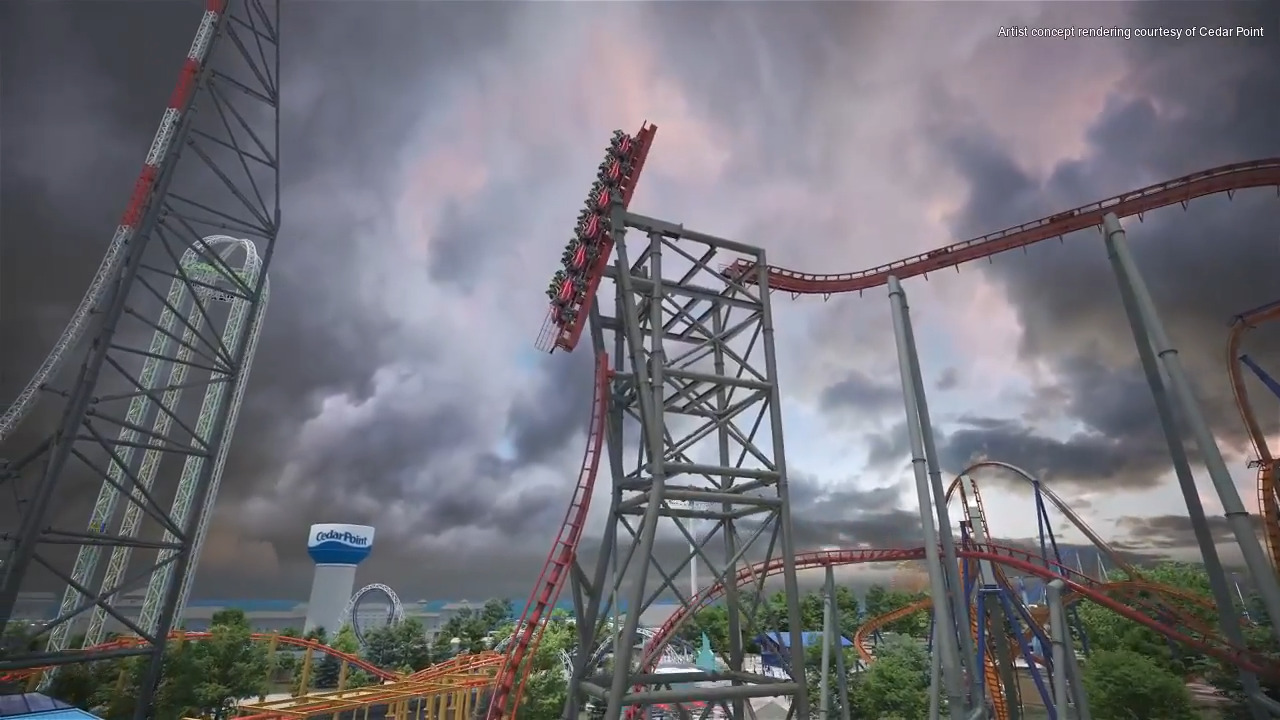 New roller coaster, coming in 2025, climbs 160 feet into the air