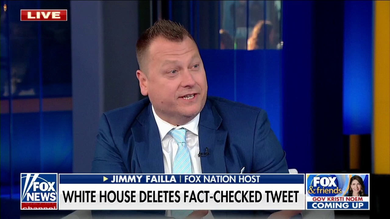 Jimmy Joins "Fox And Friends" To Discuss The White House Deleting A Fact-Checked Tweet