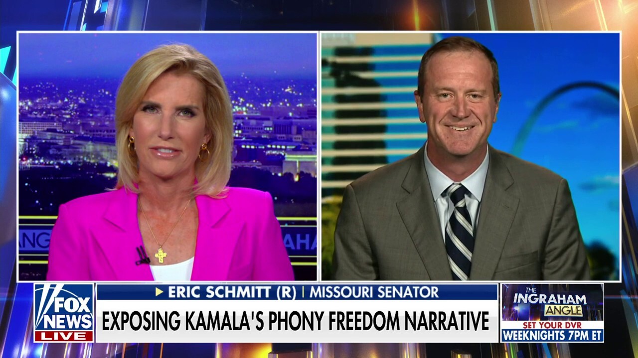 Kamala Harris is trying to 'recast herself': Sen. Eric Schmitt