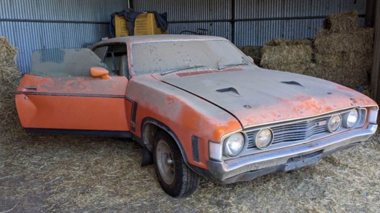 Classic car left in shed for 30 years goes for over $200K at auction