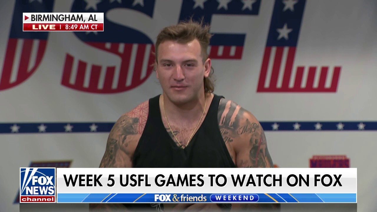 Rising USFL star Scooby Wright III on preparing to be firefighter before getting drafted