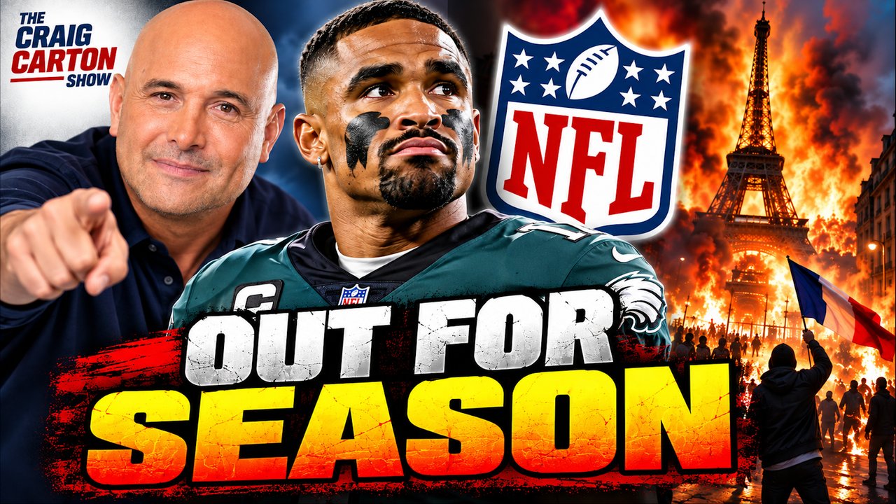 Jalen Hurts OUT FOR THE SEASON: NFL's SHAMEFUL Handling Of Injury EXPOSED | The Craig Carton Show