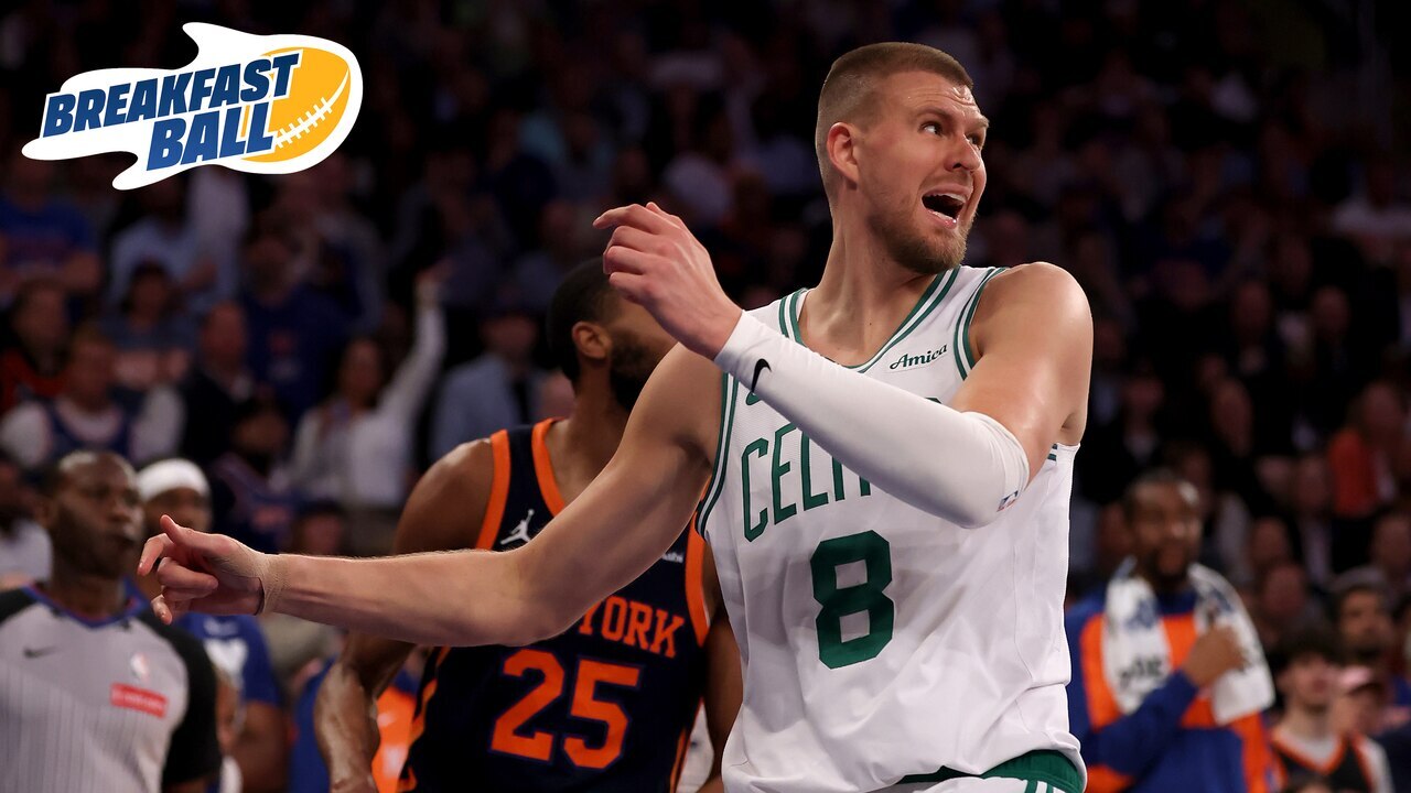 Celtics trade Porzingis and Holiday, Is Boston starting over? | Breakfast Ball