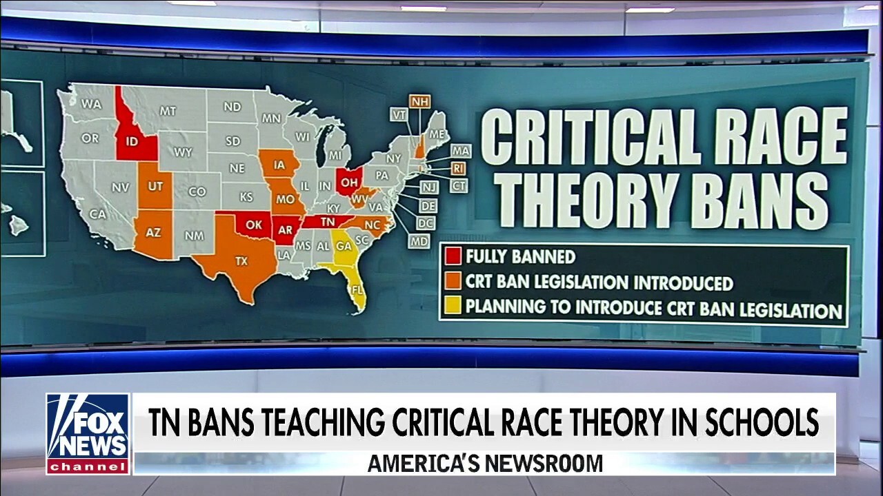 Tennessee bans teaching critical race theory in schools 