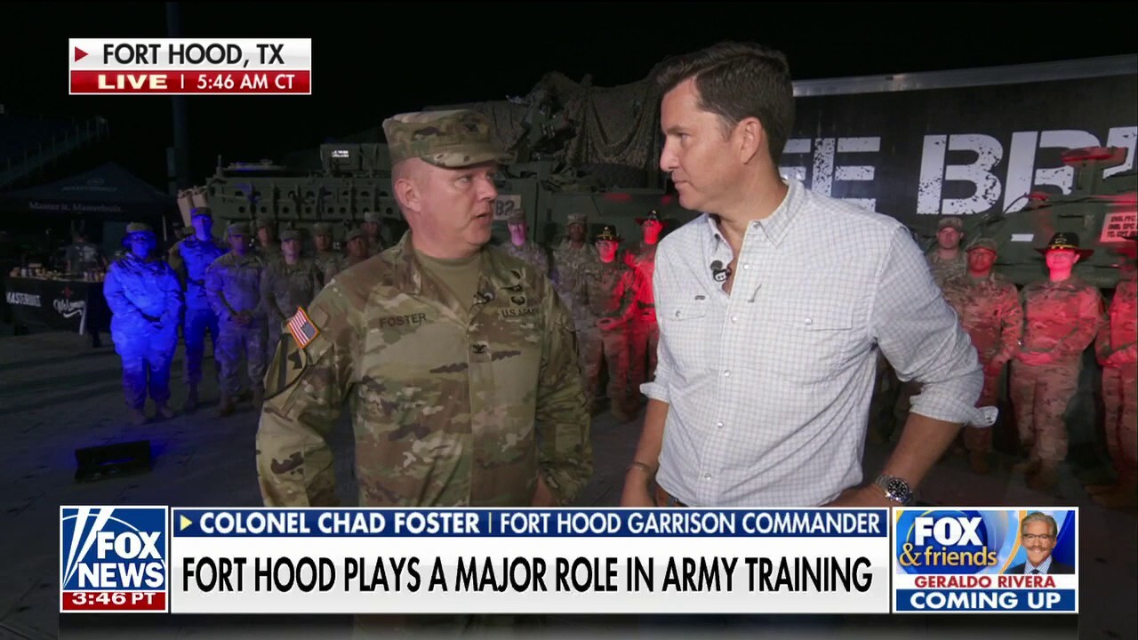 Will Cain flies on a Black Hawk at Ft. Hood