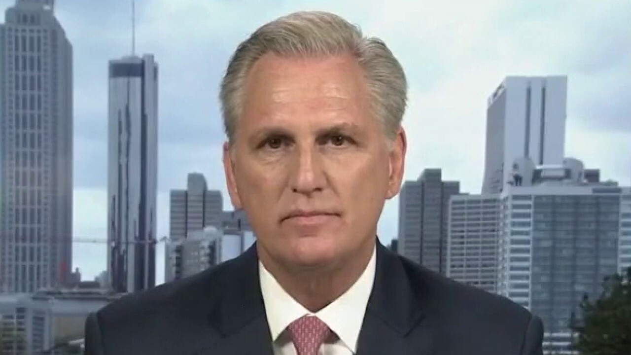 McCarthy reacts to calls for Liz Cheney to be removed from leadership