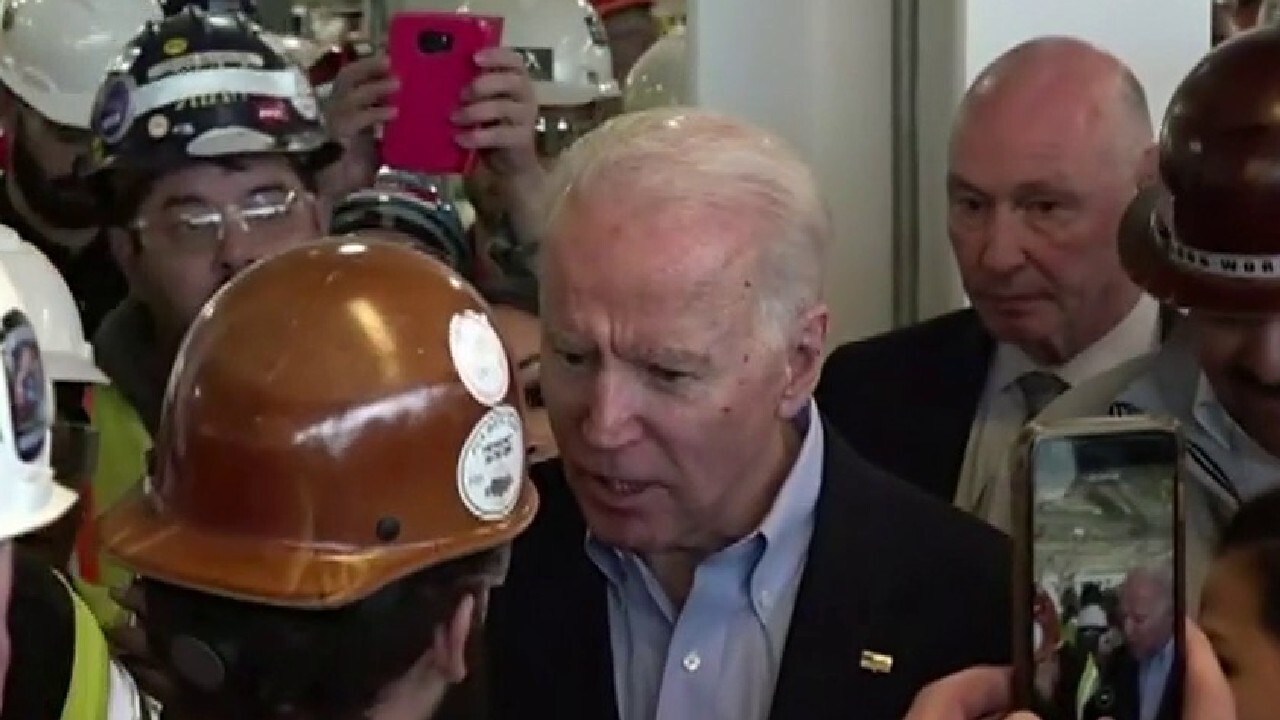 Frontrunner Joe Biden gets into heated argument with automaker over the 2nd amendment 