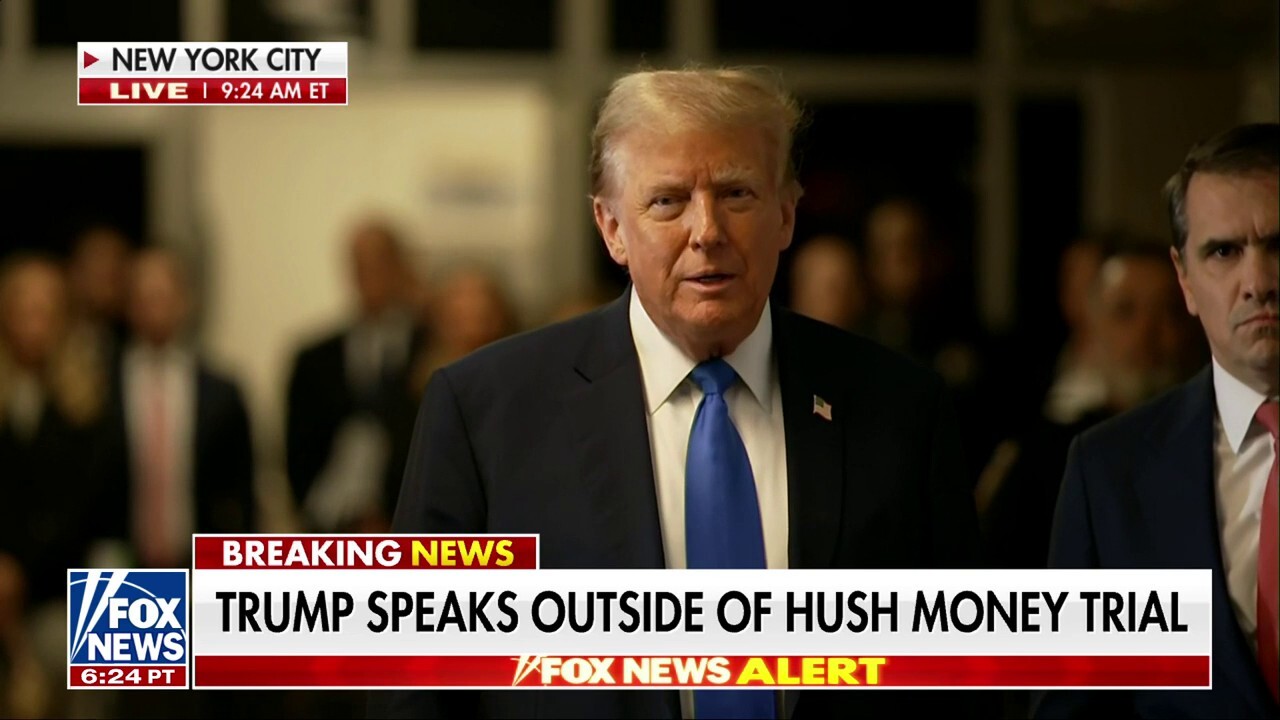 Trump blasts 'witch hunt' hush money trial: 'This is in coordination with Washington'