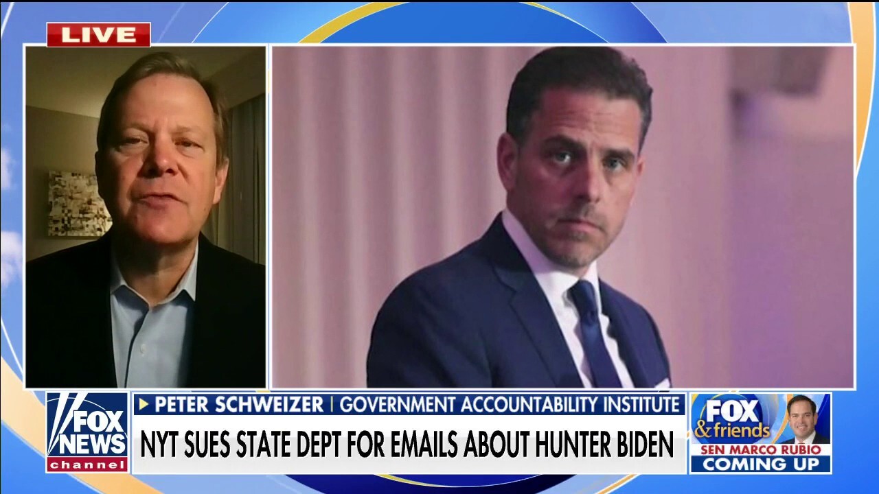 Schweizer: Media's turn on investigating Hunter Biden an important development