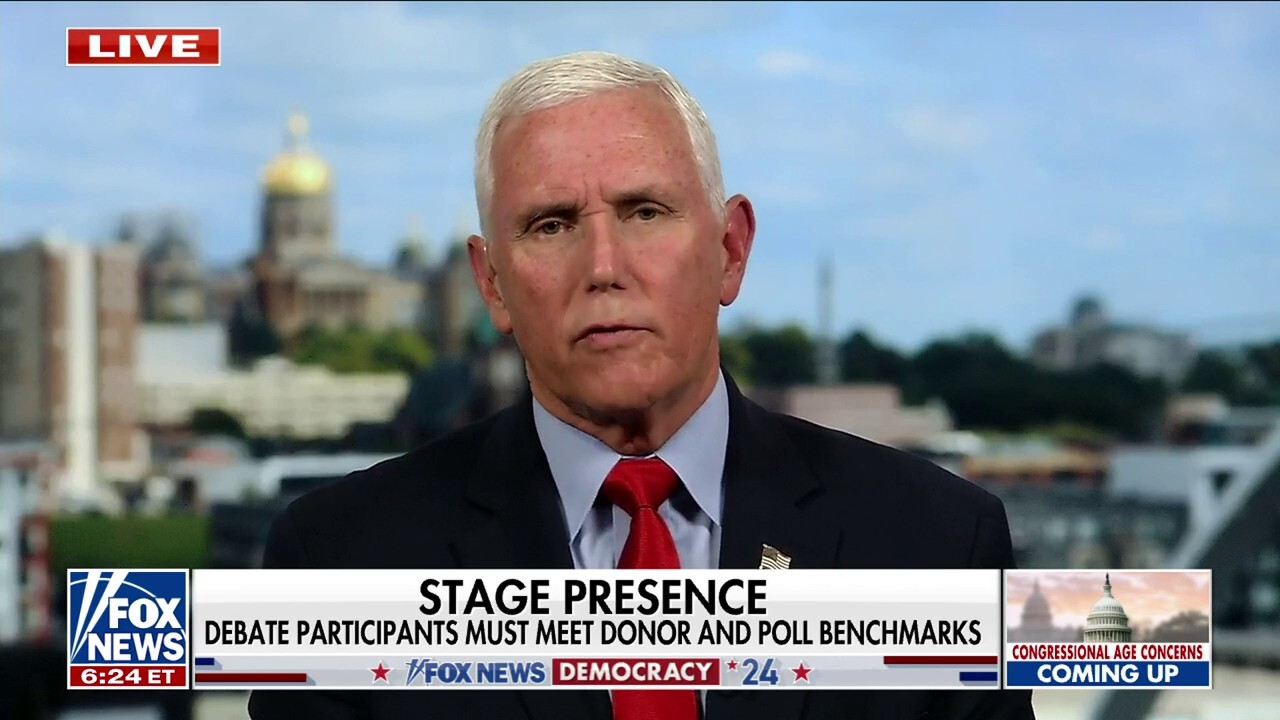 Mike Pence: Count on me to be on the debate stage