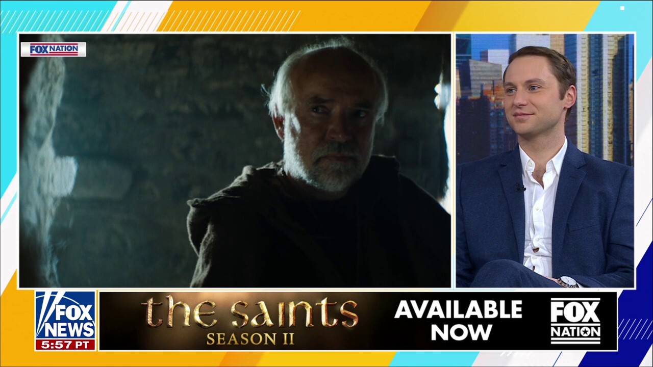 Actor Desmond Eastwood joins 'Fox & Friends' to preview season two of FOX Nation's 'The Saints.'