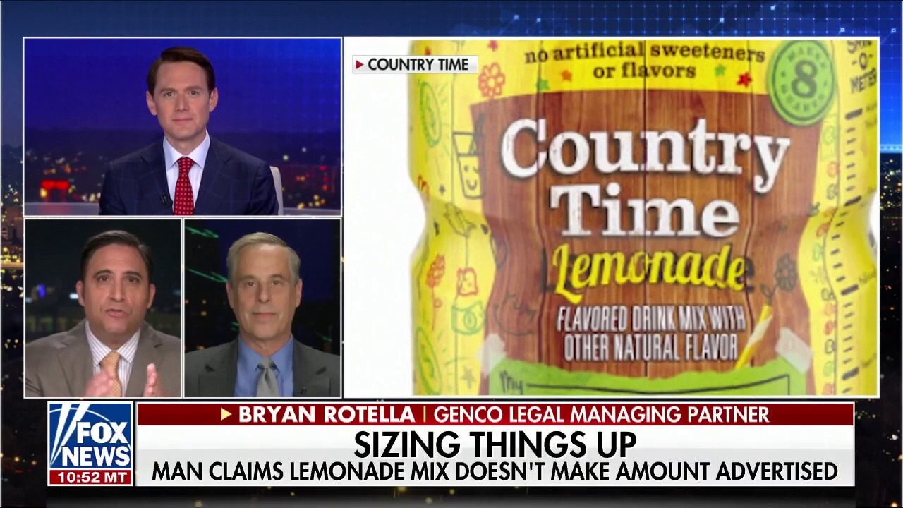 Man sues Kraft Heinz over 'Country Time' lemonade mix