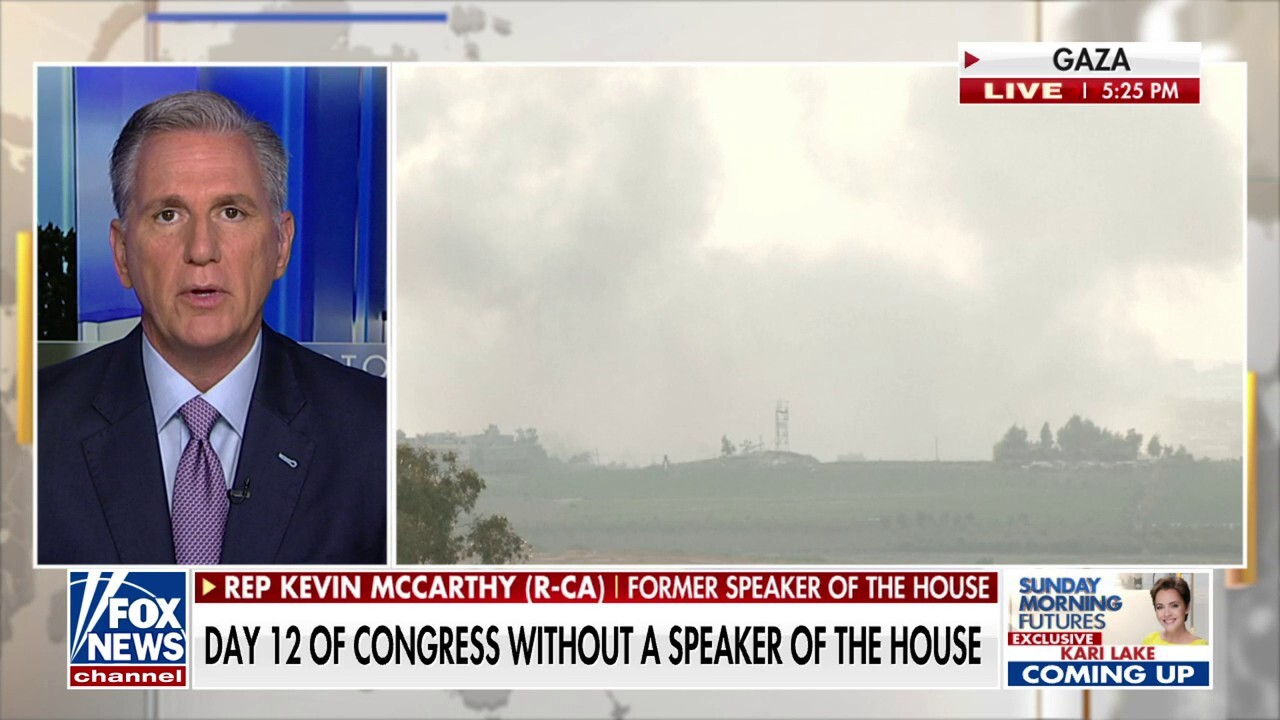 Kevin McCarthy on House speaker race: I'm 'doing everything I can' to get Jim Jordan elected 
