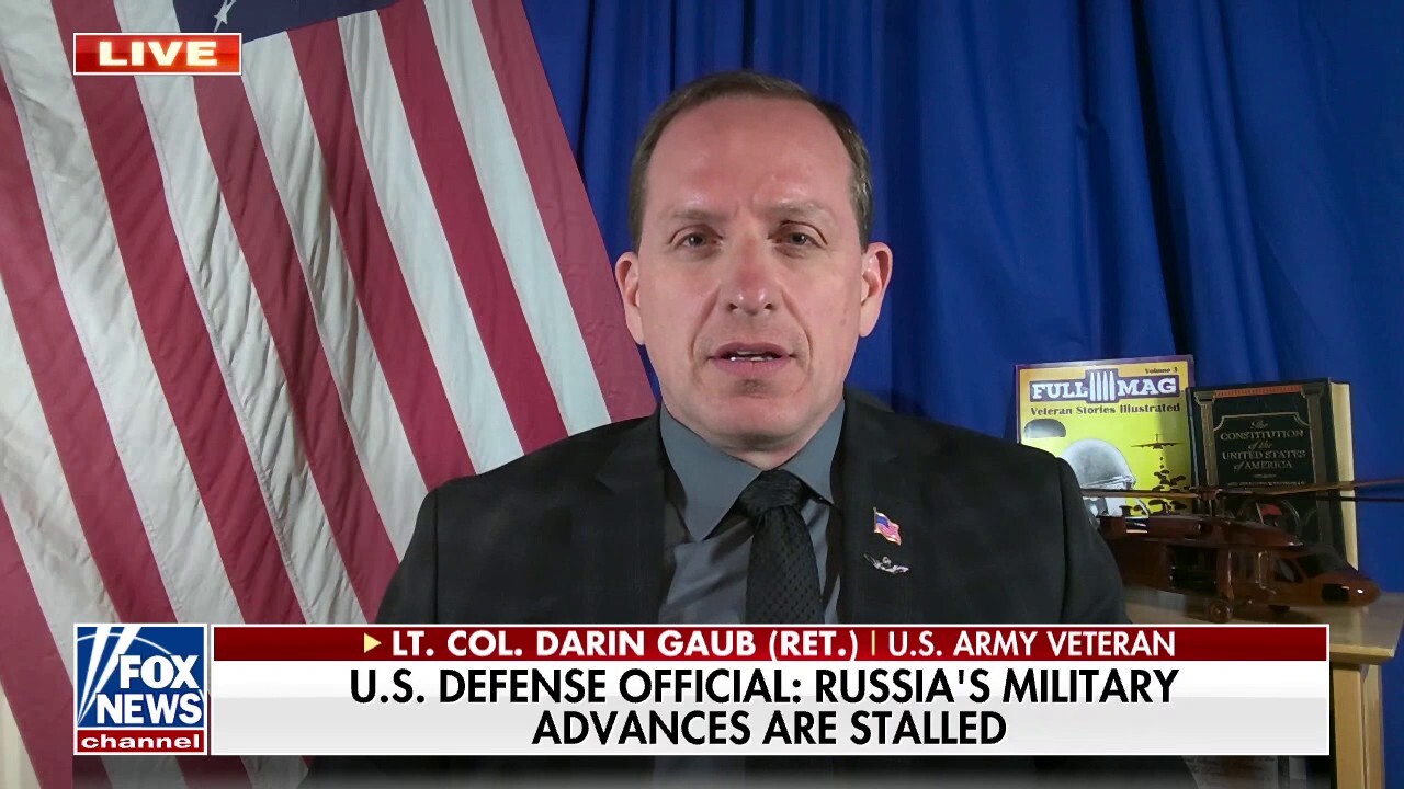 Russia’s air attacks will ‘continue’ at same ‘pace and scope’ for a while: Lt. Col. Darin Gaub