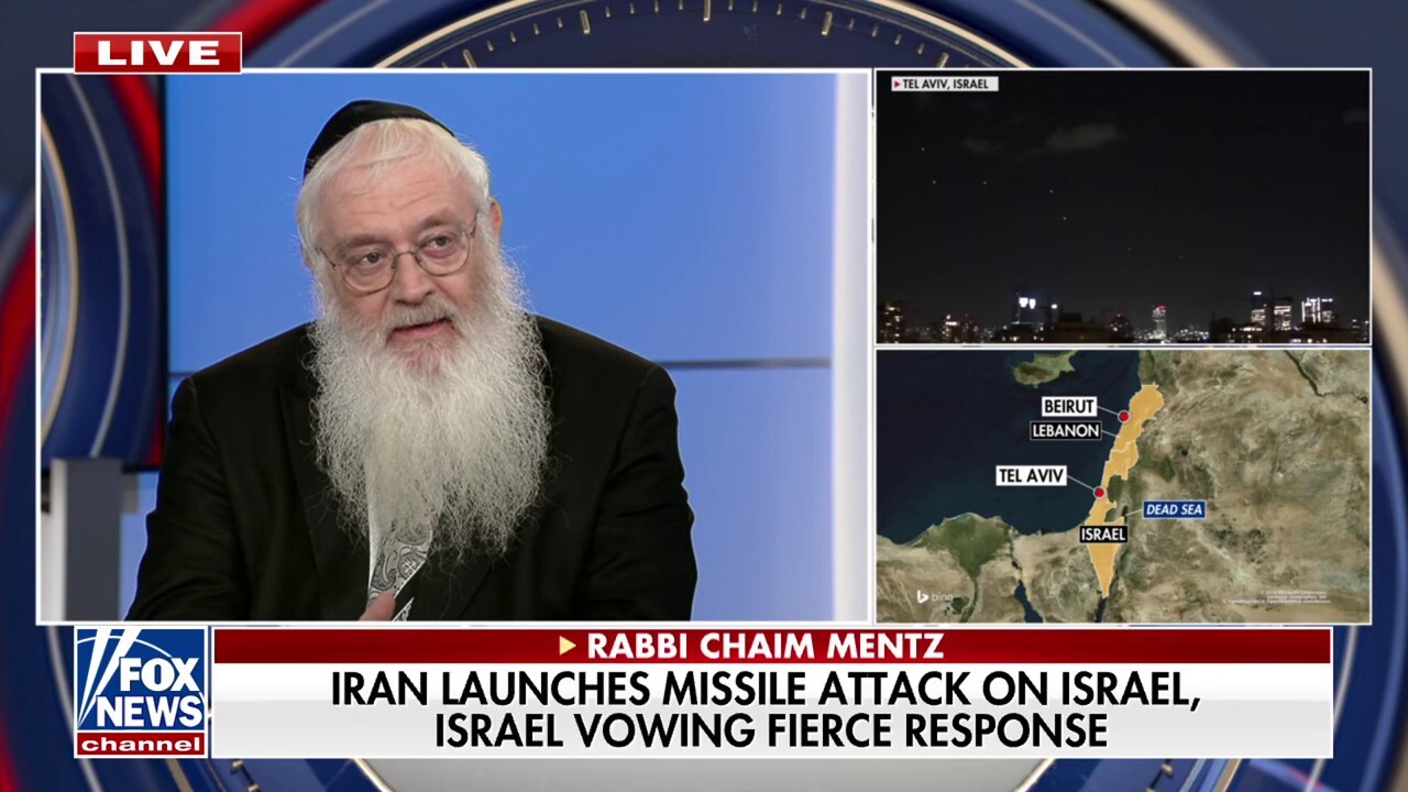 Iran 'scared out of their wits' because they have 'been exposed':  Rabbi Chaim Mentz