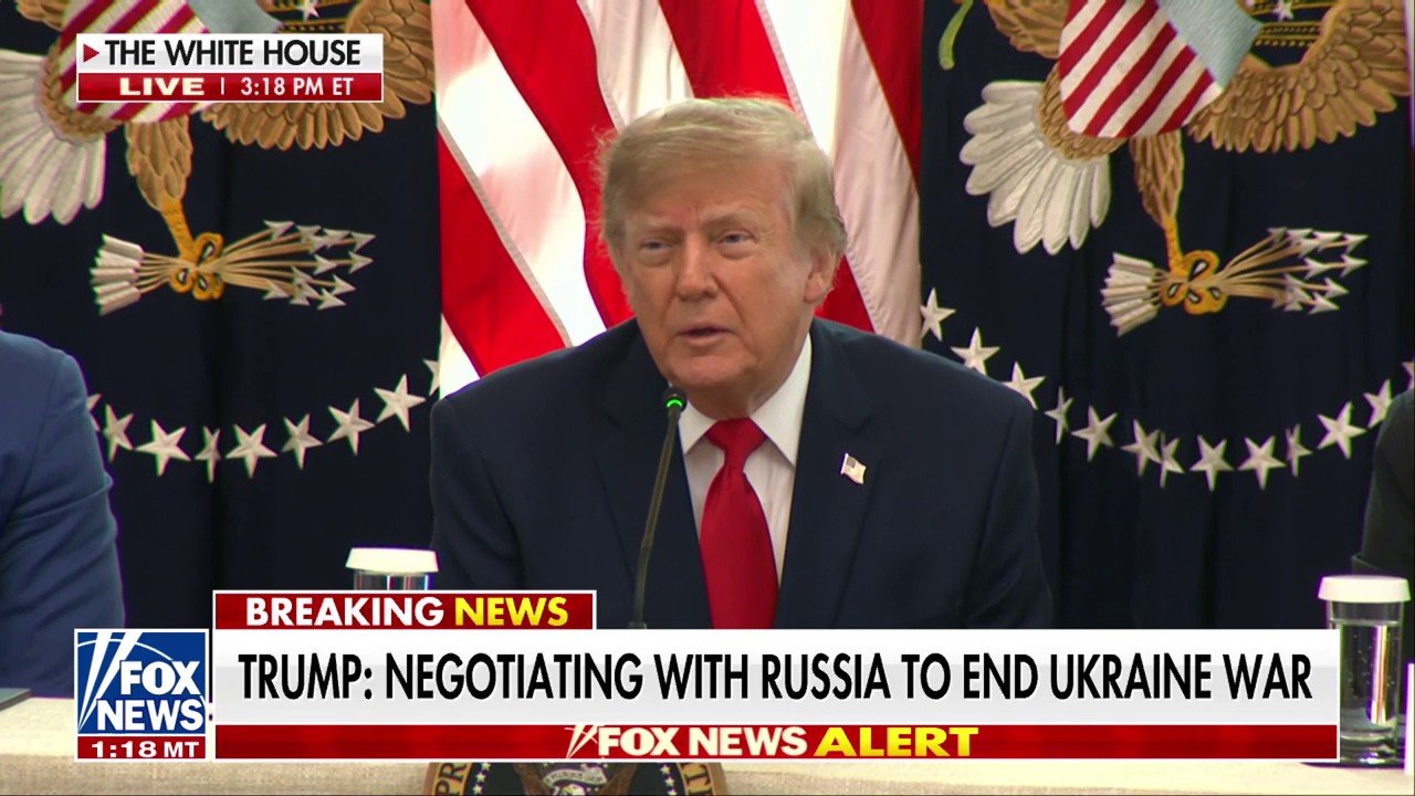 We 'negotiated' with Russia to stop war with Ukraine: Trump
