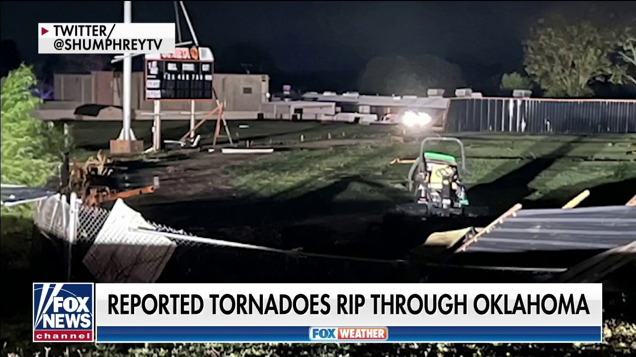 Tornadoes reported across Oklahoma
