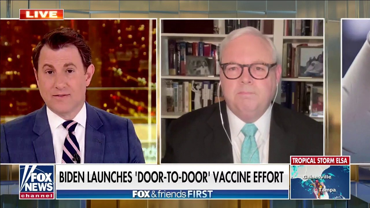 Bill McGurn on Biden's door-to-door vaccine proposal: 'Americans bristle at the idea of force'