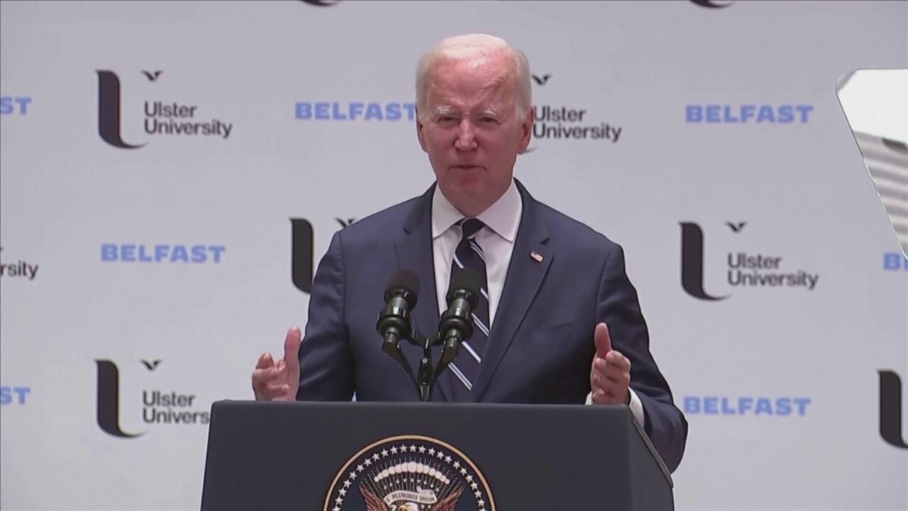Biden praises Northern Ireland during Good Friday Agreement anniversary trip: 'Your future is our future'