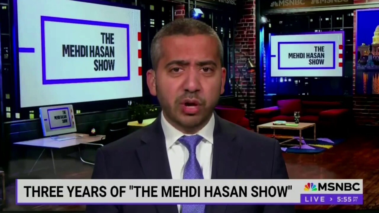 Мехди Хасан обявява, че напуска MSNBC по време на последното си шоу