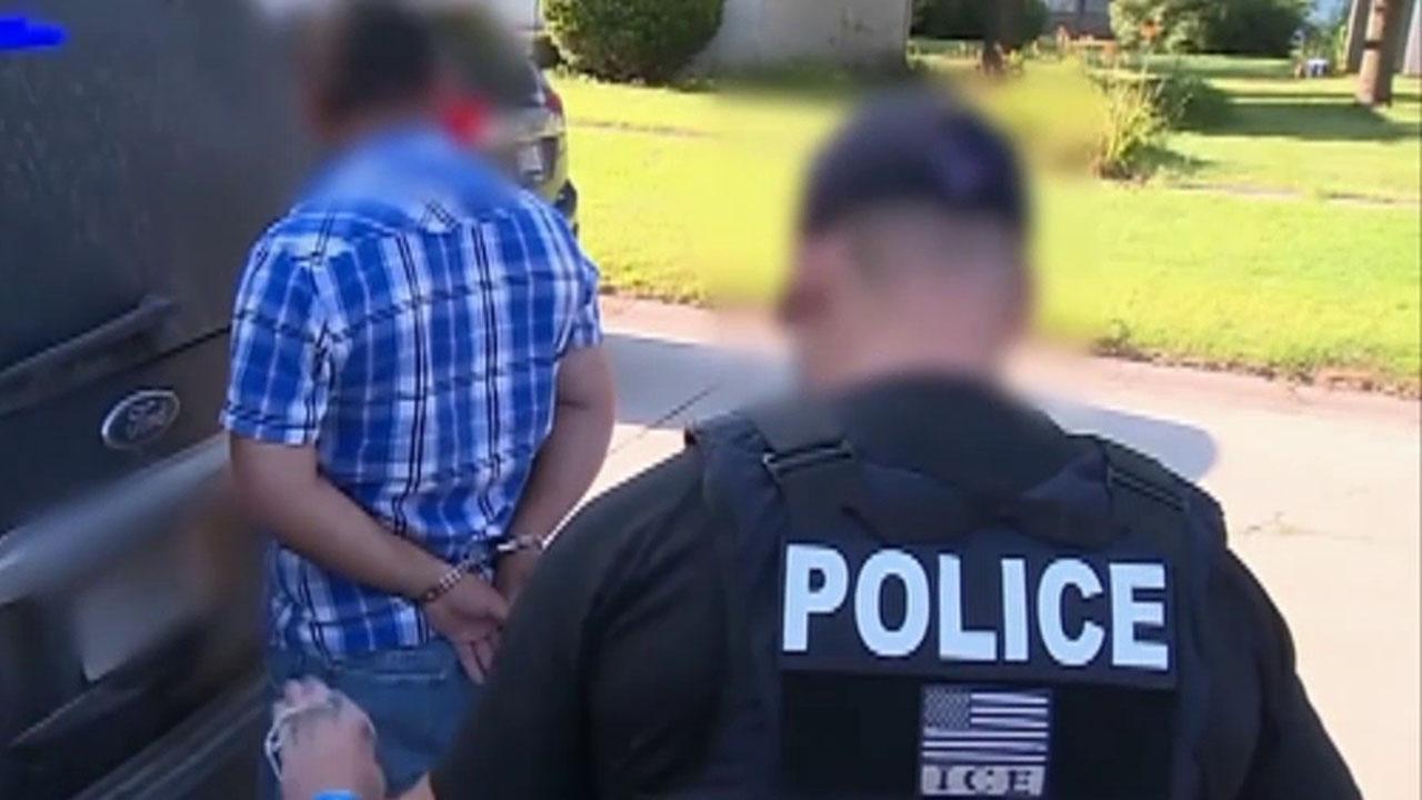 Raw video: ICE executes federal search warrants