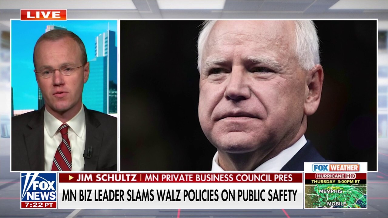 Minnesota business leader issues warning against Tim Walz's 'disturbing' leadership if elected VP