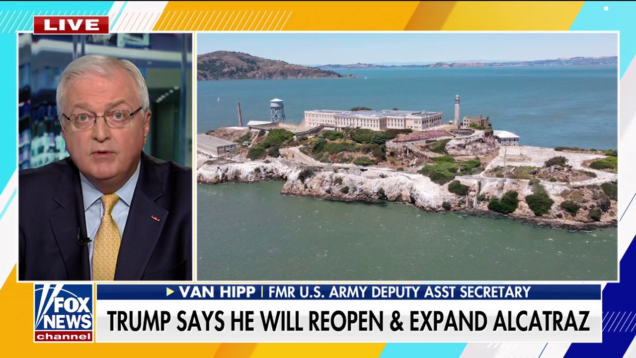 Trump can 'absolutely' reopen Alcatraz, says ex-military lawyer 