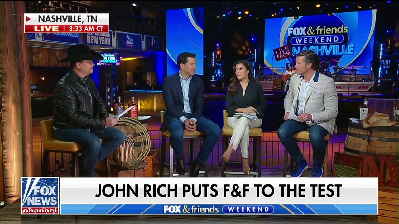 'Fox & Friends Weekend' hosts are quizzed on their Nashville knowledge