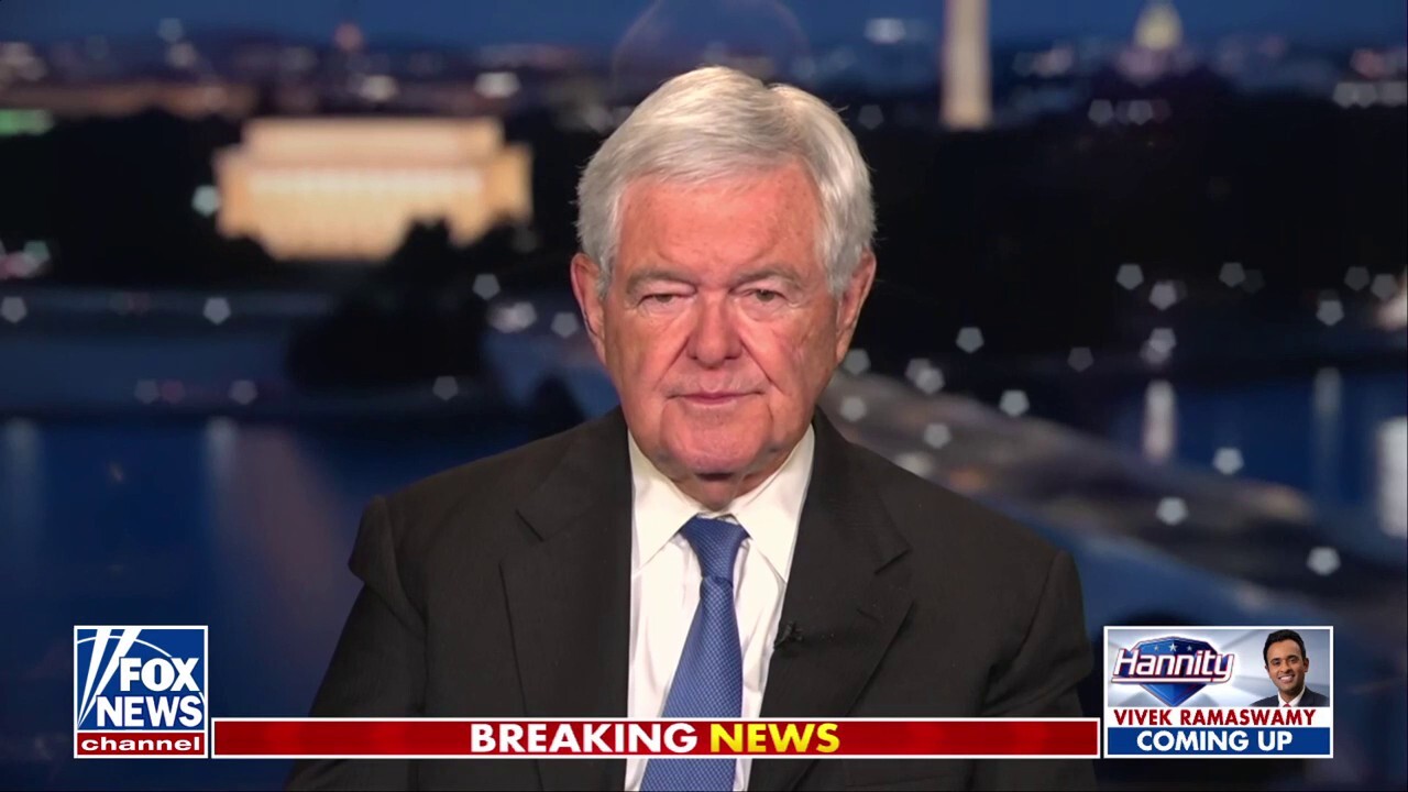 Newt Gingrich dismisses Kamala Harris' Trump attacks as 'acts of desperation'