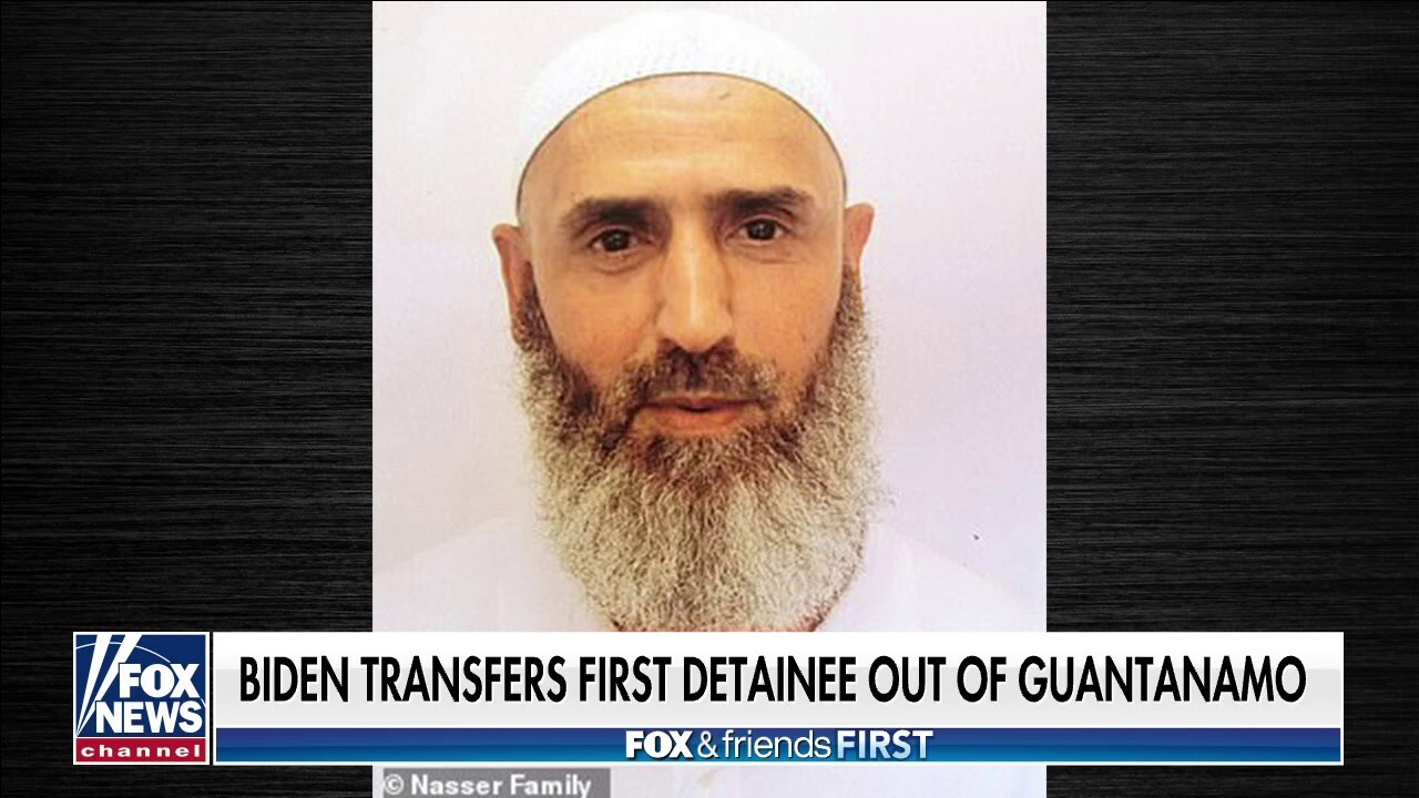 Biden admin transfers accused Taliban fighter out of Guantanamo Bay