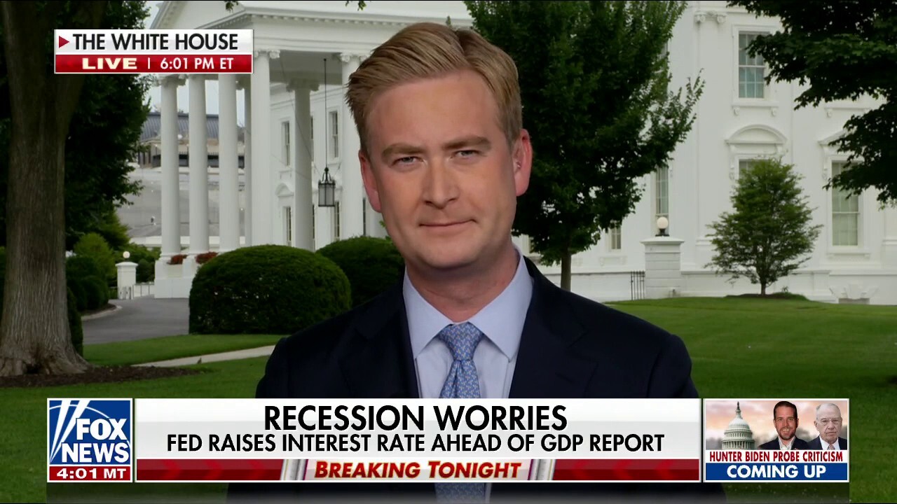 Peter Doocy reports on the upcoming GDP numbers