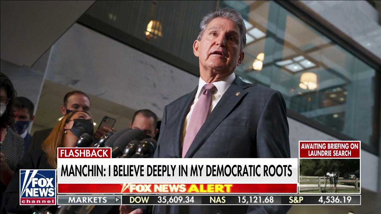 Manchin denies reports he's considering leaving Democratic Party