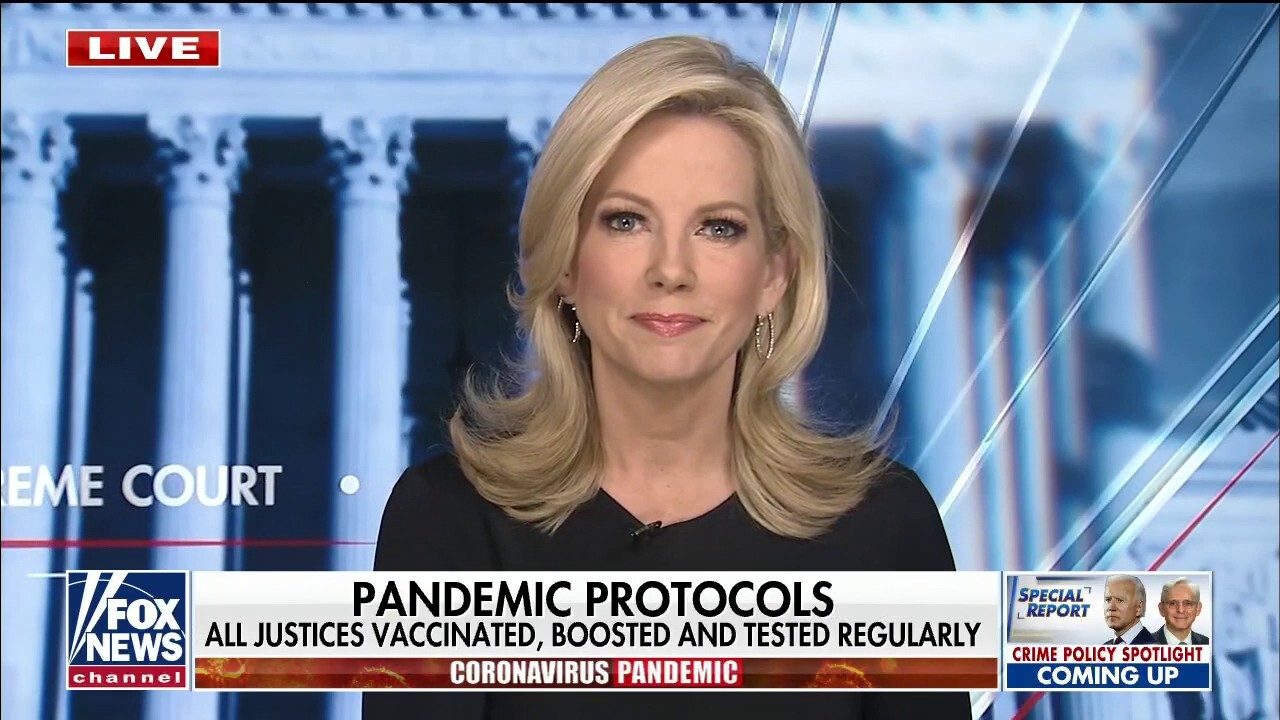 Shannon Bream on Supreme Court justices' mask, vaccine protocols
