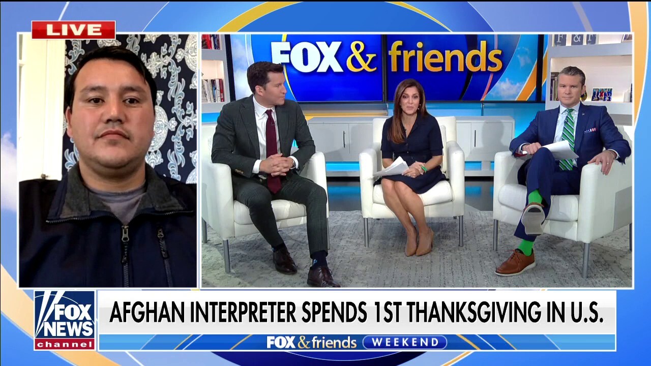 Afghan interpreter spends first Thanksgiving in US