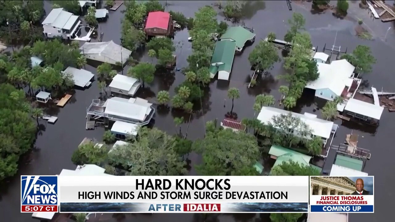 Hurricane Idalia brings widespread damage