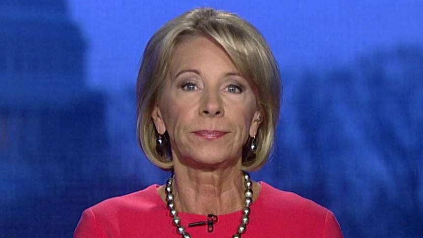 DeVos on White House unveiling new school safety guidelines