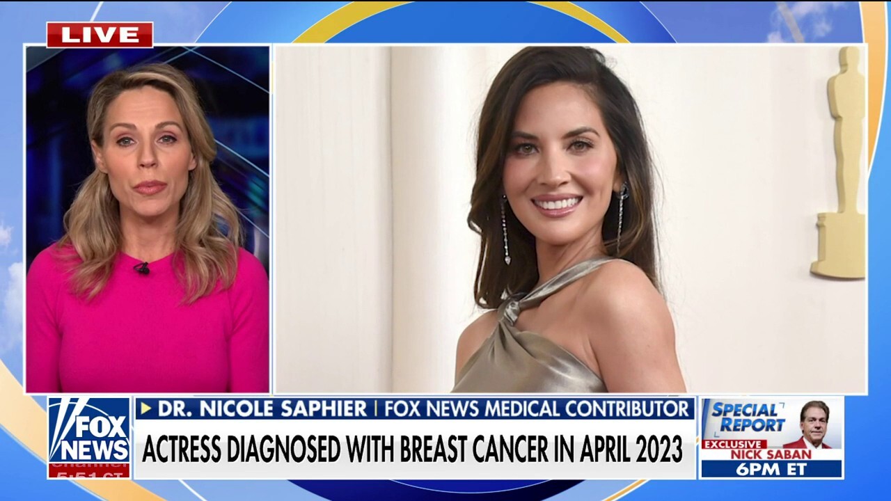 Актрисата Оливия Мън признава резултата за оценка на риска от рак на гърдата за спасяването на живота й