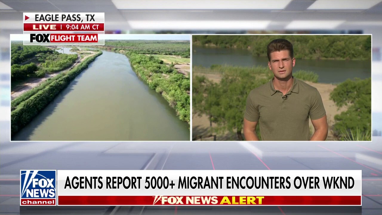 Over 5,000 migrant encounters reported over Fourth of July weekend