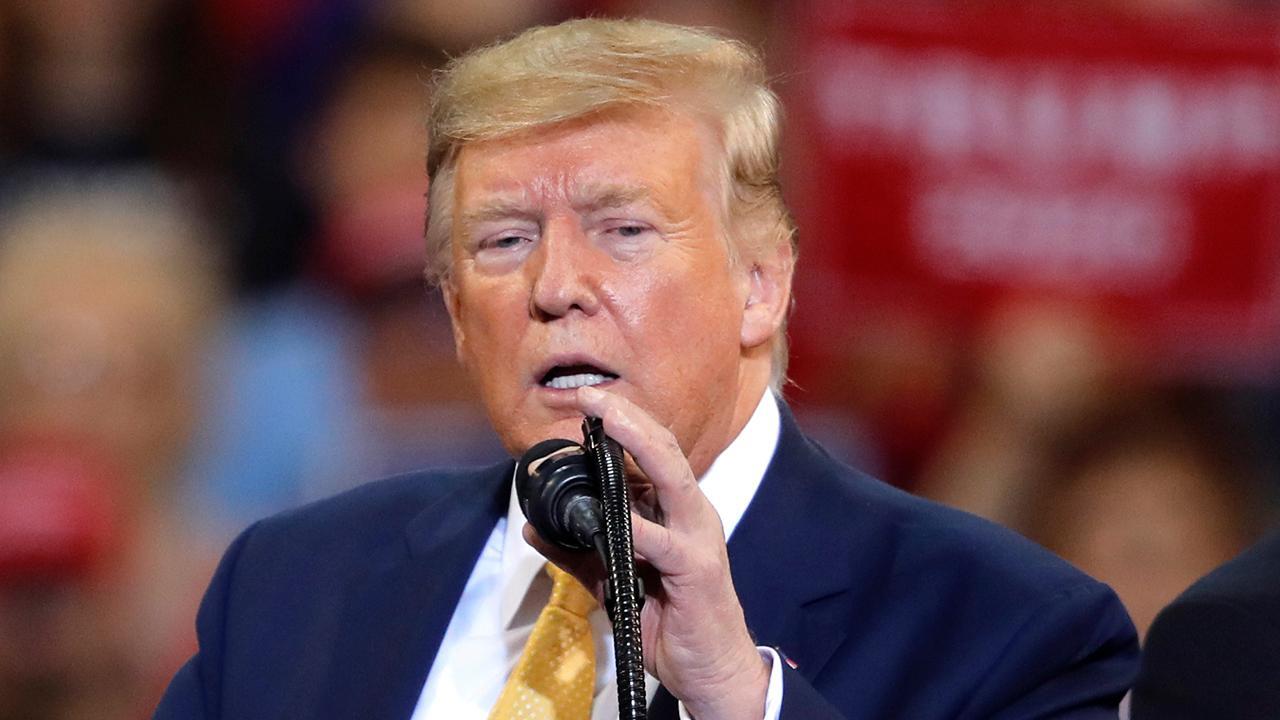 President Trump holds Keep America Great rally