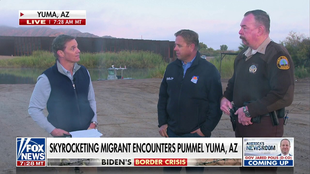 Yuma, Arizona officials warn cartels are exploiting unsecured border: 'Never seen it this bad'