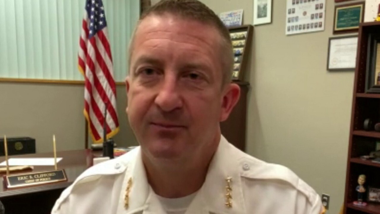 Police chief on why he knelt with protesters in a show of support