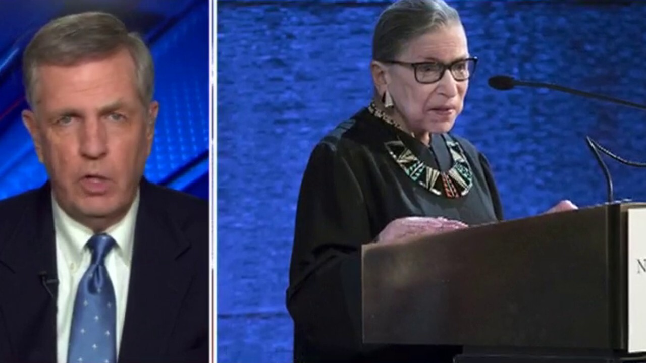 Brit Hume reacts to RBG death: Our political institutions undergoing 'stress test'