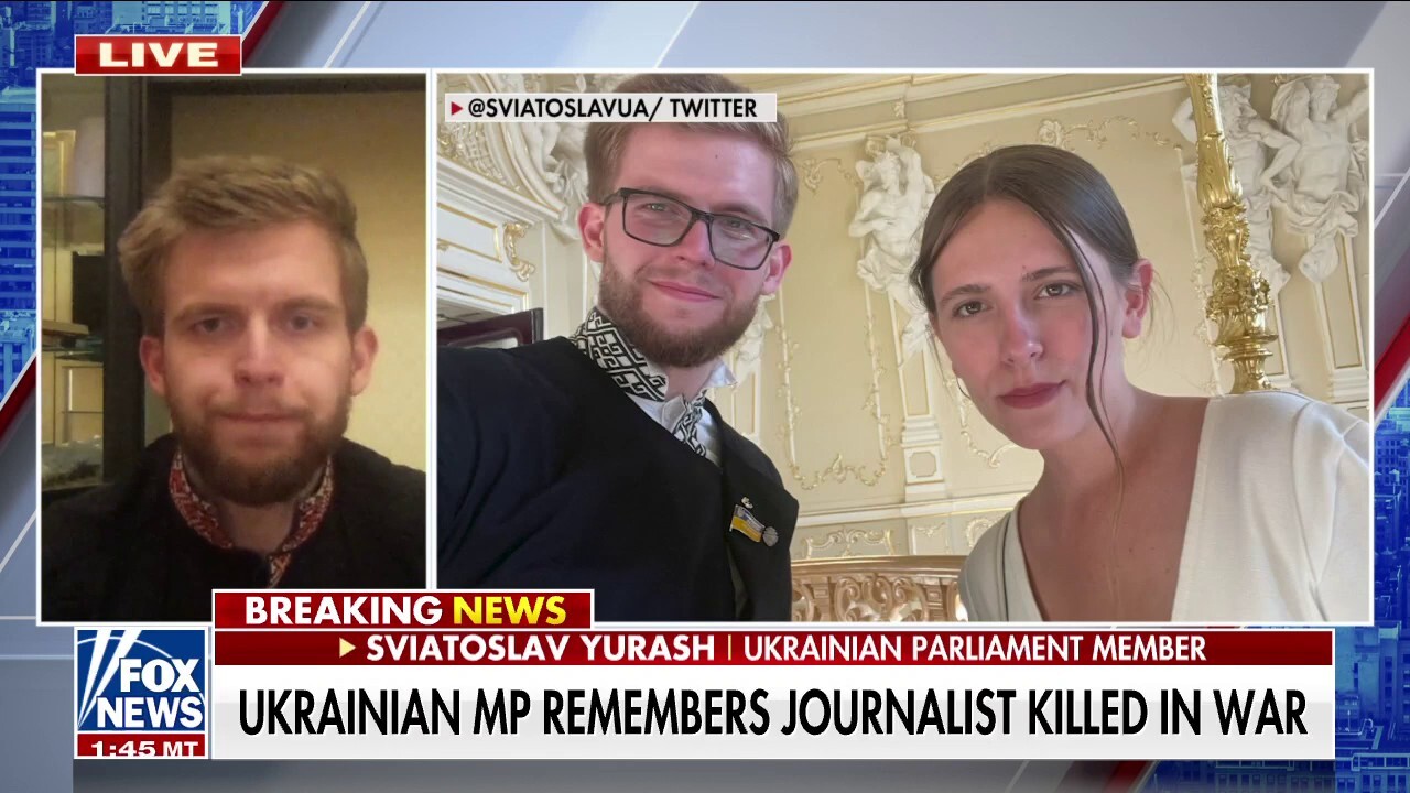 Ukrainian PM mourns journalist Oleksandra 'Sasha' Kuvshynova