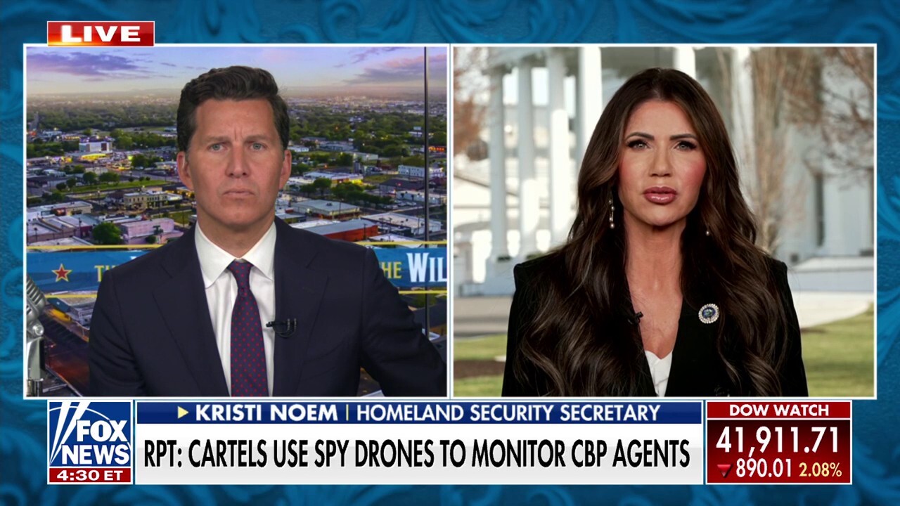 Kristi Noem explains how Mexican military is 'partnering with' cartels