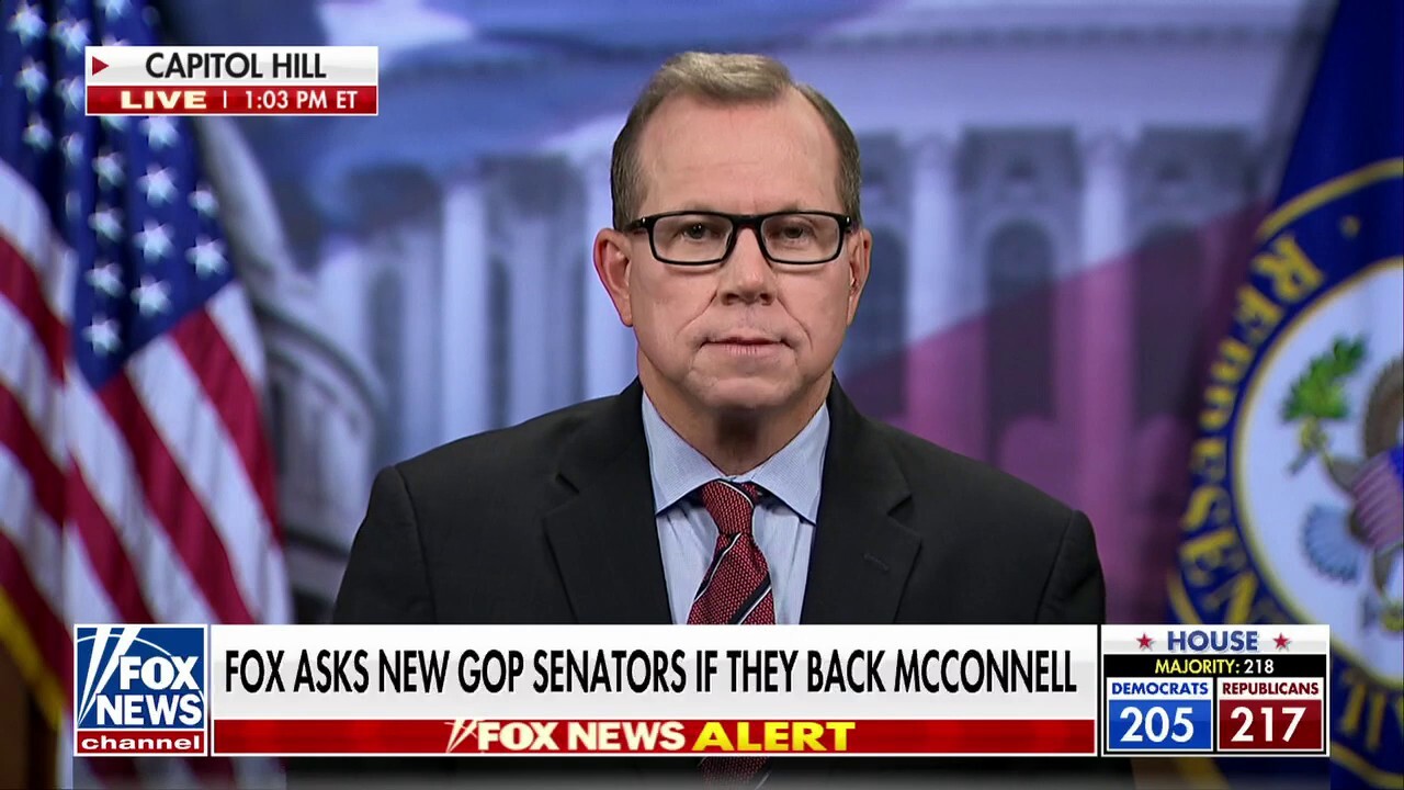 Fox News asks new GOP senators if they support McConnell