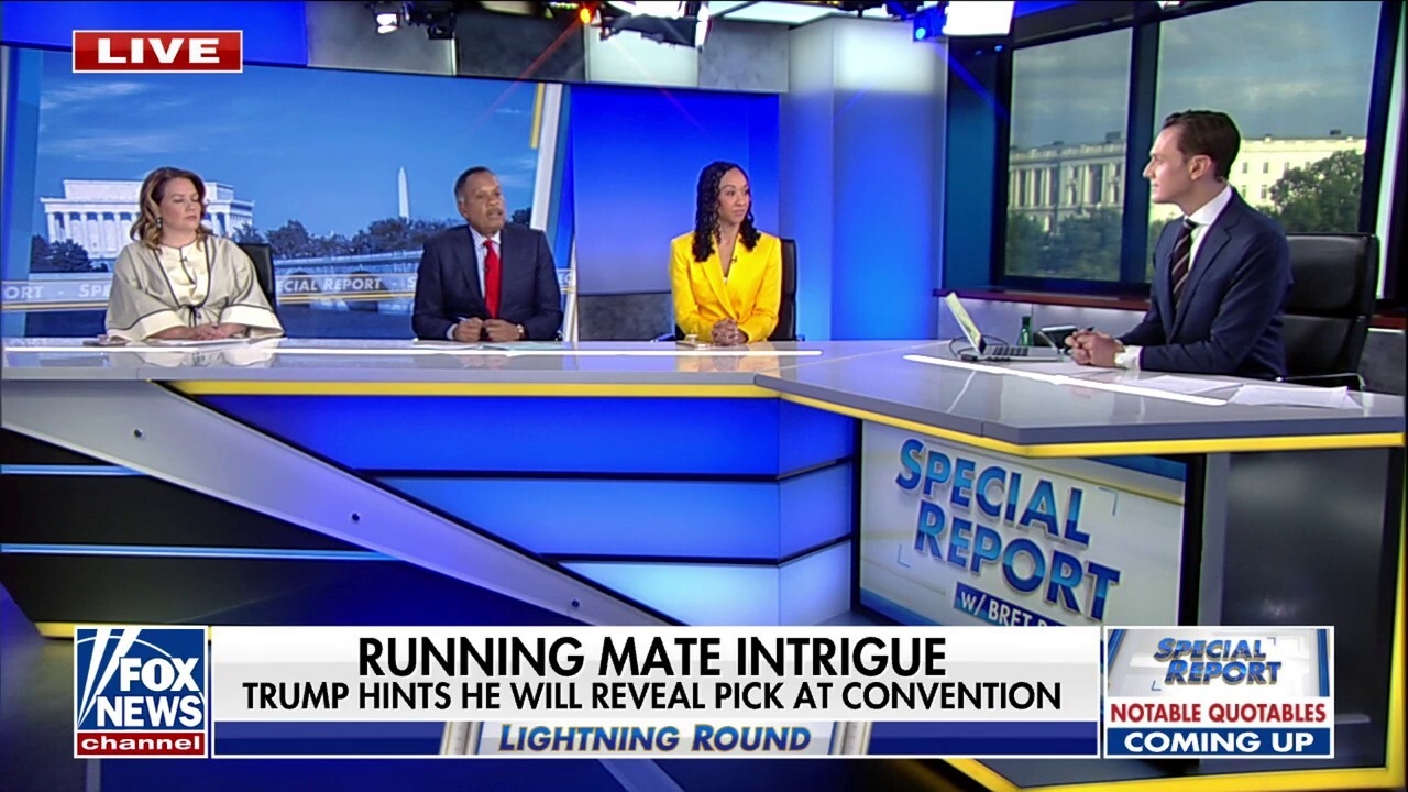 Mollie Hemingway, Juan Williams and Francesca Chambers weigh in on former President Trump's running mate intrigue and the May jobs report on 'Special Report's’ All-Star Panel.
