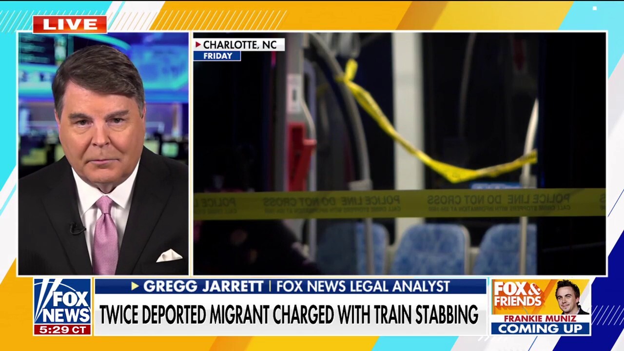 Gregg Jarrett: Charlotte migrant stabbing is ‘broken record of violence and murder’