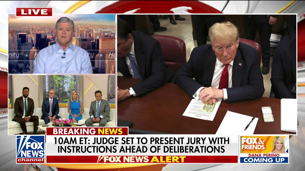 Hannity on Trump Trial: ‘Cinder blocks have been placed on the scales of justice’