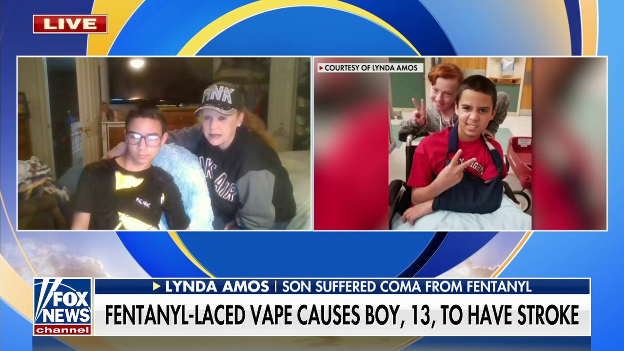13-year-old boy has stroke after using fentanyl-laced vape
