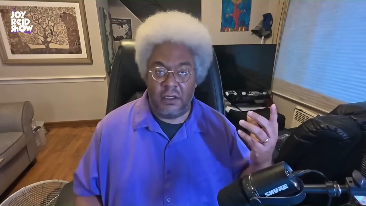 Joy Reid Podcast guest Elie Mystal says US is a 'rogue state' like North Korea or China